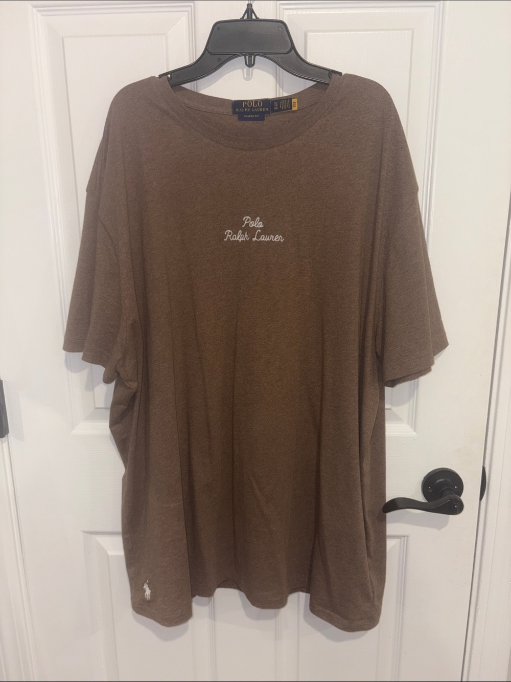 Polo by Ralph Lauren Brown Short-Sleeve Logo Tee
